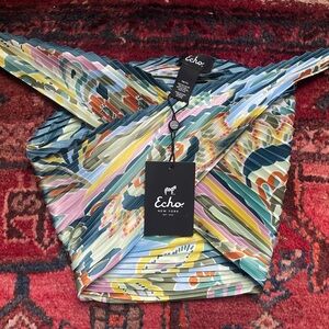 Echo Accordion Multicolor Scarf